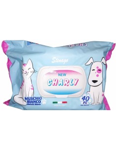 Charly Toallitas Húmedas Mascotas 40 Uds (20 x 30 cm)