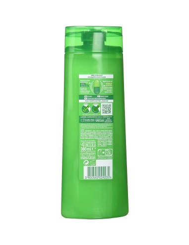 Fructis Champú 360 ml Pepino Purificante para Cabello Graso - Limpieza y Frescura
