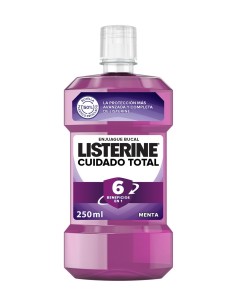 Listerine Enjuague Bucal 250 ml Cuidado Total - Protección y Frescura