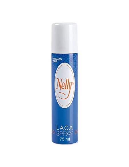Nelly Laca Fijación Spray 75 ml, ideal para viajes o retoques en cualquier momento