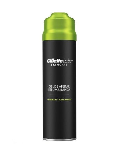 Gel de afeitar Gillette Labs Espuma Rápida 200 ml.