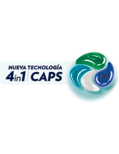Detergente en cápsulas Lavandera 4 en 1 floral  46 dosis de eficacia