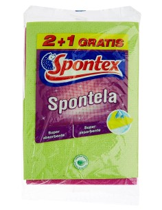 Spontex Bayeta Spontela Nº12 Pack 2+1 Gratis