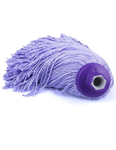 Fregona Mery 100% Microfibra Lila | Limpieza Eficaz y Duradera