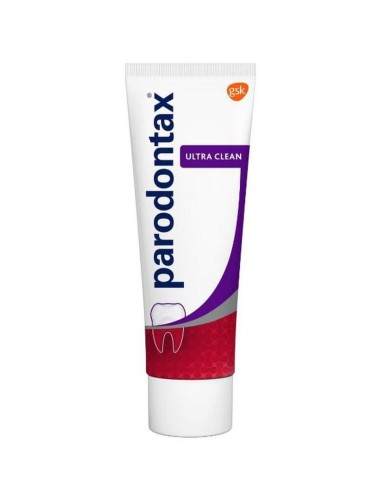 Parodontax pasta dentífrica Ultra Clean 2 x 75 ml para limpieza profunda
