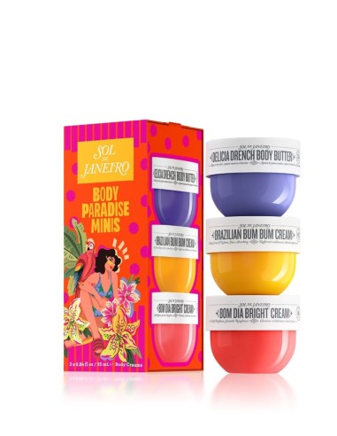 SOL DE JANEIRO SET TRIO BODY CREAM 3 X 25 ML