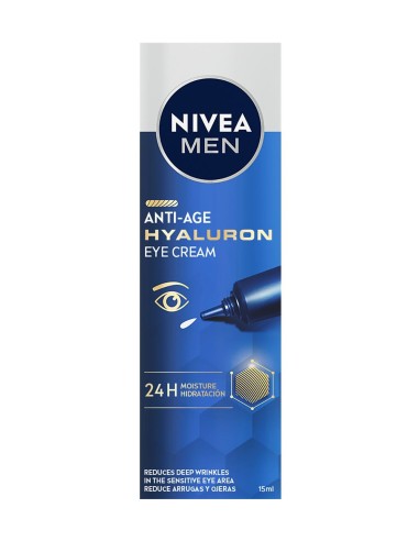 NIVEA MEN Active Age Contorno de Ojos Hyaluron 15ml