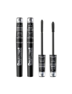Mascara de pestanas Deborah Milano Double Effect Volume e Lunghezza con cepillo transformable