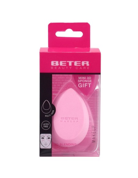 Esponjas de maquillaje 3D en formato ovoide para difuminar base y corrector Beter