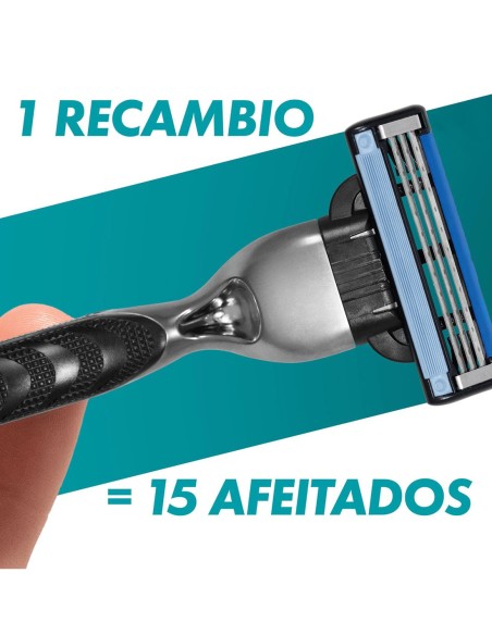 Gillette Mach3 Maquinilla + 6 Cargadores - Compra en Drolim.com