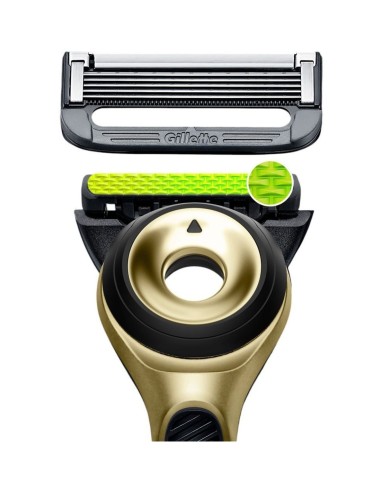 GILLETTE LABS SET MAQUINA 1 RECAMBIO + GEL + NECESER