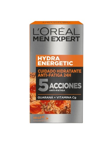 LOREAL MEN HIDRA ENERGETIC HIDRATANTE ANTI-FATIGA 50 ML