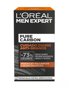 L'Oréal Men Expert Pure Carbon. Crema facial antigranos.