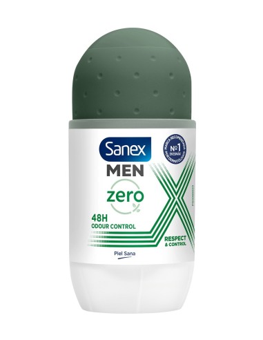 Sanex Desodorante Roll-On Men Zero Respect & Control 50 ml | Drolim.com