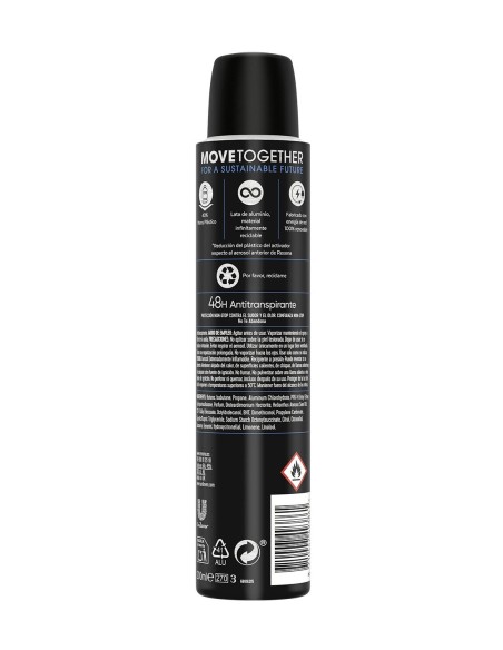 Rexona Desodorante Spray Men Cobalt Dry 200 ml 0% Alcohol | Drolim.com