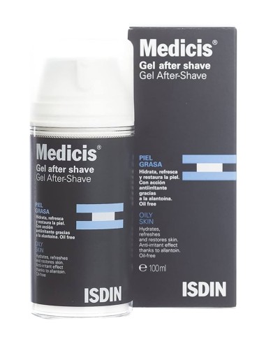 ISDIN MEDICIS AFTER SHAVE GEL PIELES GRASAS 100 ML