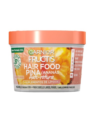 FRUCTIS MASCARILLA HAIR FOOD PIÑA ANTI-ROTURA 400 ML