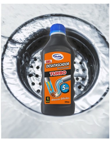 CHUBBY Desatascador Gel Turbo 500 ml - Drolim.com