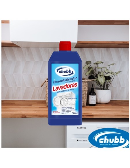CHUBB Descalcificador para Lavadoras 500 ml Fórmula Antical