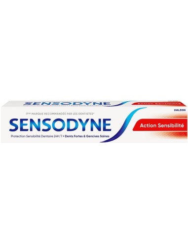 Sensodyne Pasta Dental Action Sensibilité 75 ml | Drolim.com