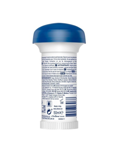 Desodorante Dove Crema hidratante 50ml