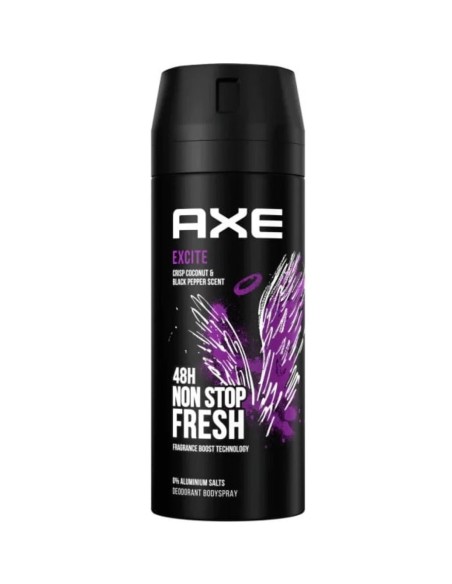 Bodyspray Axe Excite coco y pimienta negra
