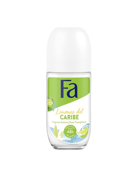 Fa Desodorante Roll-On Limones del Caribe 50 ml