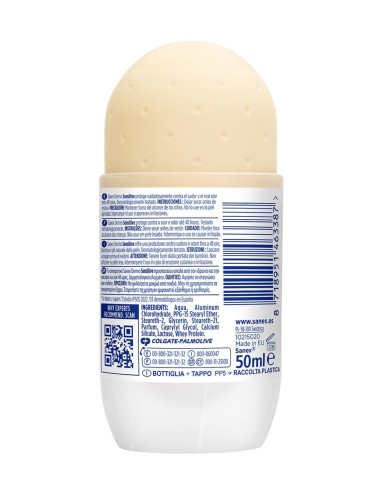 Sanex Desodorante Roll-On Dermo Sensitive 50 ml