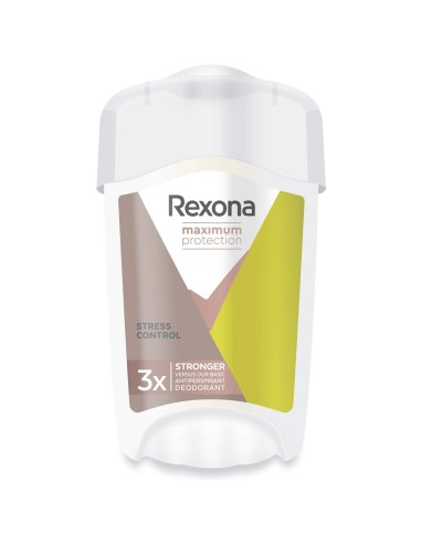 REXONA DESODORANTE CREMA STICK STRESS CONTROL 45 ML