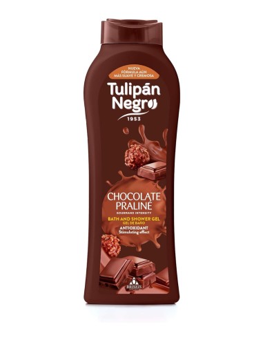 Tulipán Negro Gel de Baño Chocolate Praliné 650 ml | Drolim.com