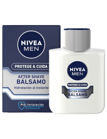 Bálsamo Nivea after shave para hombre.