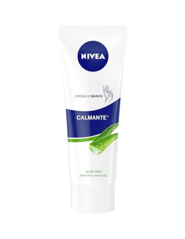 Nivea Crema de Manos Calmante Aloe Vera 100 ml | Drolim.com