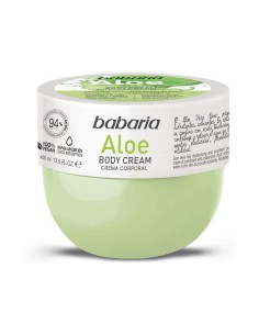 Babaria Gel Body Cream Aloe Fresh Puro 400ml.