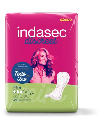 Compresa Indasec Discreet 20 uds.