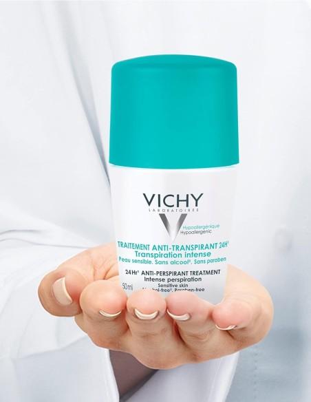 VICHY DESODORANTE ROLL-ON 48H ANTI-TRANSPIRANTE 50 ML PIEL SENSIBLE