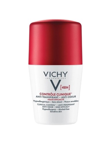 VICHY DESODORANTE ROLL-ON CLINICAL CONTROL 96H 50 ML