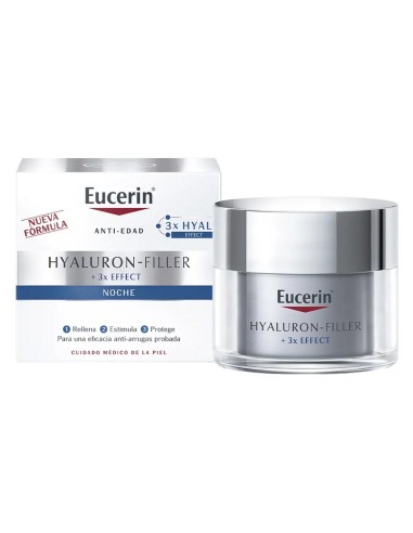 EUCERIN HYALURON FILLER CREMA NOCHE 50 ML