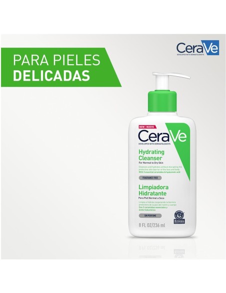 CERAVE CREMA LIMPIADORA HIDRATANTE 236 ML