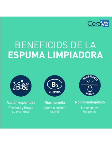 CeraVe Gel Limpiador Espumoso 473 ml