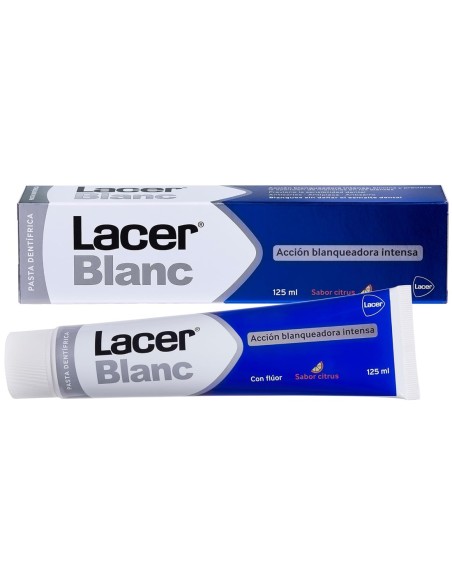 LACER PASTA BLANC PLUS 125ML BLANQUEADOR CITRUS
