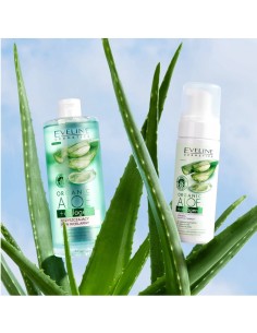 Eveline Organic Aloe + Collagen Agua Micelar 400 ml 2