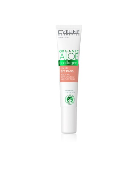 Eveline Organic Aloe + Collagen Contorno de Ojos Bolsas y Ojeras 20 ml