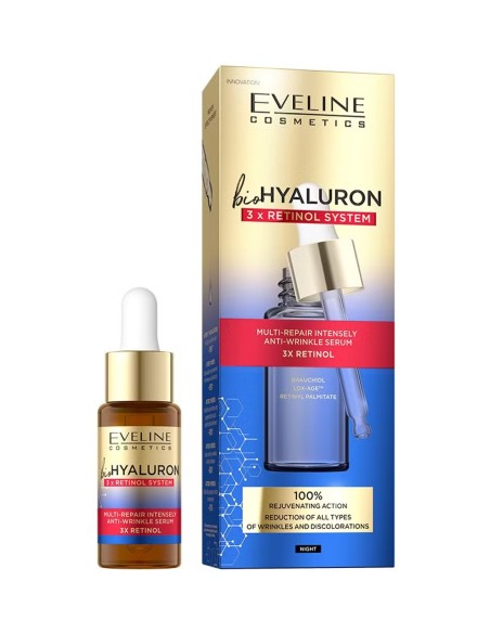 Eveline 3xRetinol System Sérum Antiarrugas Multi-Reparador 18 ml