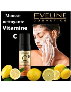 Eveline C Sensation Espuma Limpiadora Cleansing Foam 3en1 150 ml 2