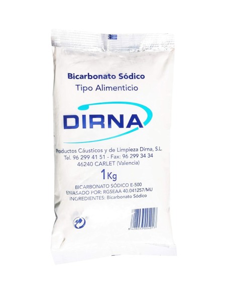 Bicarbonato de Sodio Alimenticio 1 Kg para Repostería y Limpieza