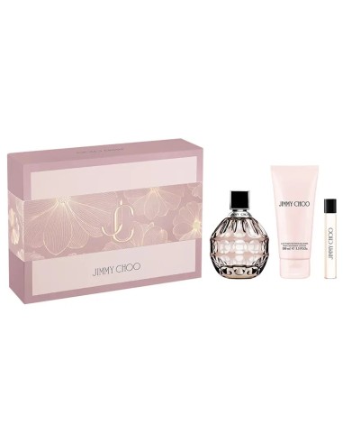 JIMMY CHOO EDP VAP 100 ML + LOCION 100 ML + EDP VAP 7.5 ML