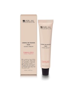 Arual Crema de Manos de 30 ml con fragancia clásica.