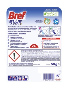Bref Colgador WC Blue Activ Pack 1 2