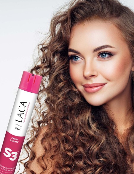 S3 Laca Cabello Fijación Extrafuerte Spray 400 ml