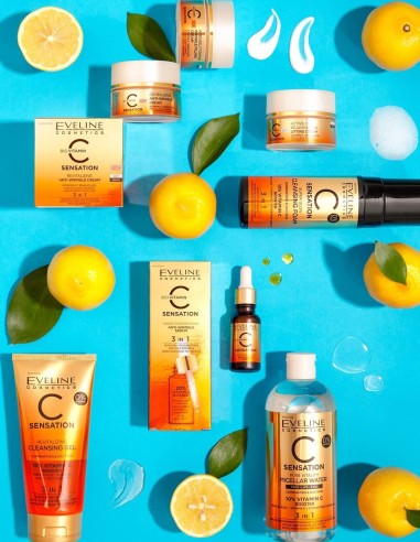 Eveline C Sensation Crema Intensiva Reafirmante Día y Noche 50+ 50 ml